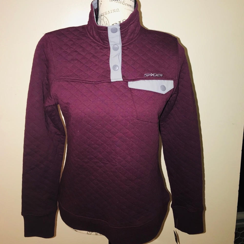 Spyder Quilt Pullover